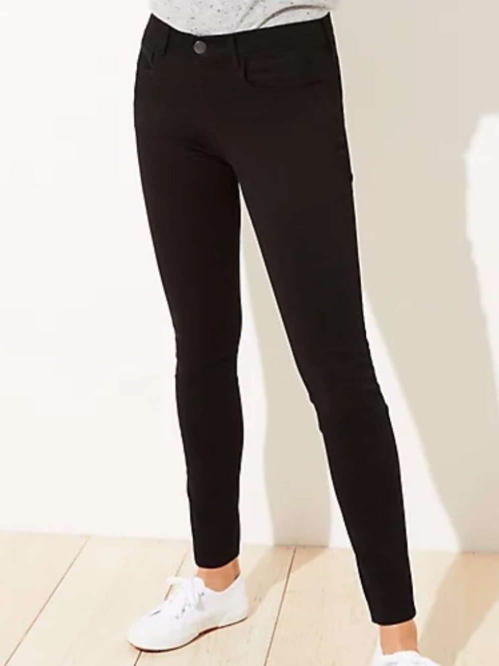 LOFT 5 Pocket Sateen Leggings